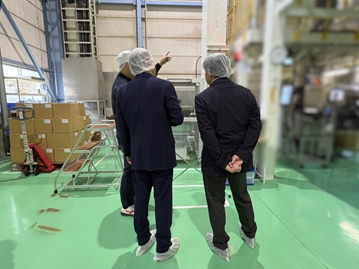 見学の様子